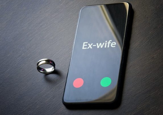 husband communicates with his ex: