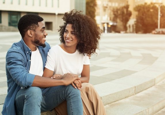 a guy with a girlfriend