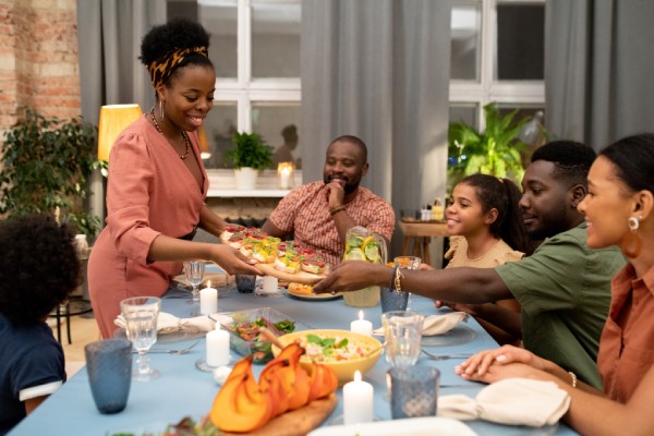 big family dinner