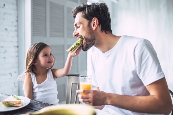 father and child