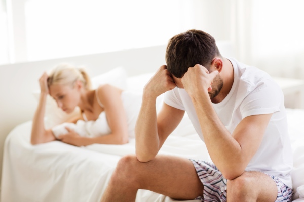 upset couple