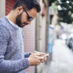 guy with phone