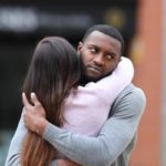 man hug girl