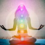 Woman Use Spiritual Symbols