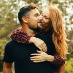 man with woman